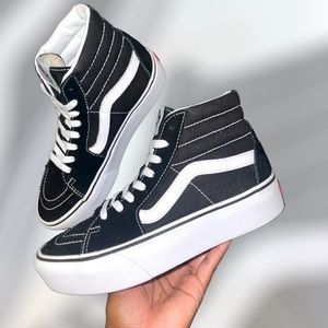 [SOLD] Vans Sk8 Hi Platform 2.0 in Black